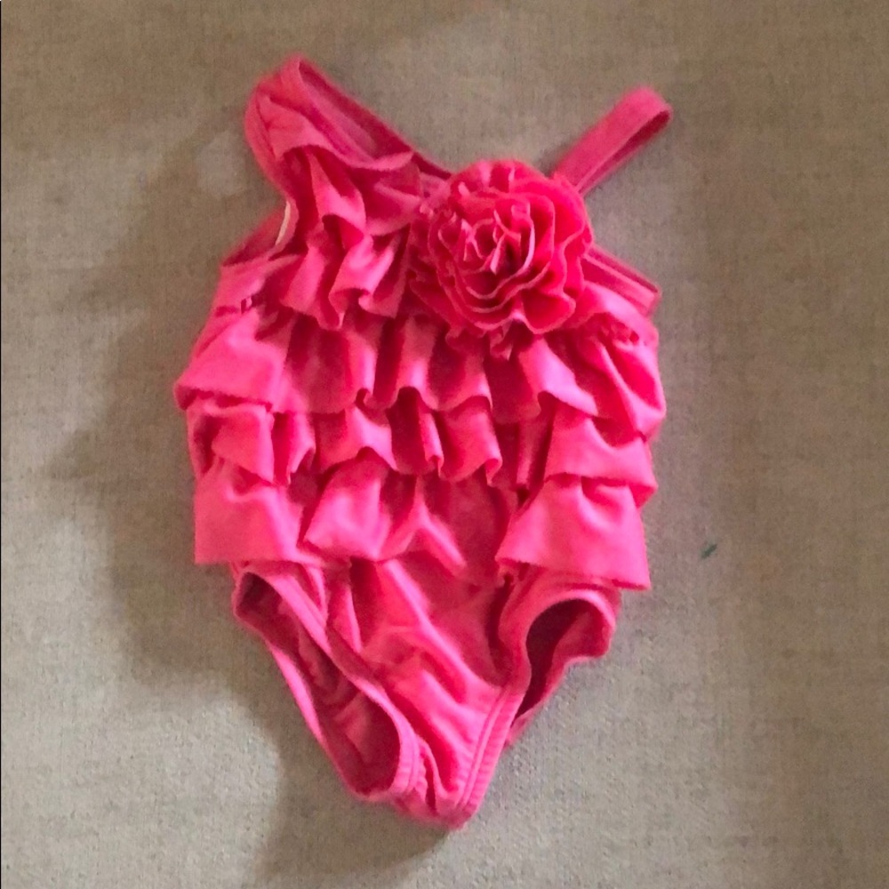 Pink Ruffle Dress